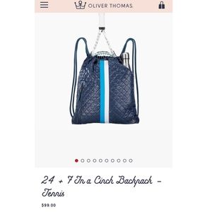 NWT OLIVER THOMAS TENNIS BAG